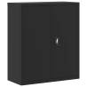 File Cabinet Black 90x40x105 cm Steel - Hipomarket