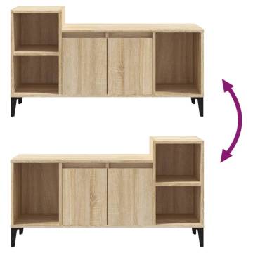 Stylish Sonoma Oak TV Cabinet - 100x35x55 cm - Hipomarket