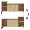 Stylish Sonoma Oak TV Cabinet - 100x35x55 cm - Hipomarket