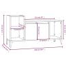 Stylish Sonoma Oak TV Cabinet - 100x35x55 cm - Hipomarket