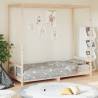 Kids Bed Frame 80x200 cm Solid Wood Pine Colour natural Size 80 x 200 cm 