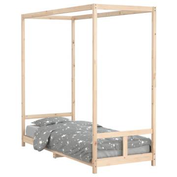 Kids Bed Frame 80x200 cm | Solid Wood Pine | Hipomarket