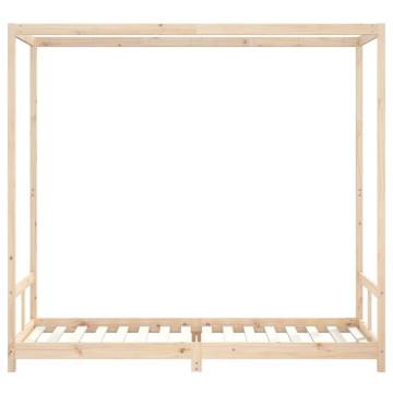 Kids Bed Frame 80x200 cm | Solid Wood Pine | Hipomarket