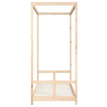 Kids Bed Frame 80x200 cm | Solid Wood Pine | Hipomarket