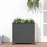 Garden Planter Grey 82.5x40x78 cm Solid Wood Pine Colour grey pine Size 82.5 x 40 x 78 cm Quantity in Package 1 