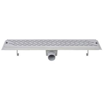 Linear Shower Drain 630x140 mm - Stainless Steel | 2 pcs