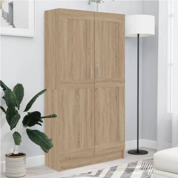 Book Cabinet Sonoma Oak - 82.5x30.5x150 cm | HipoMarket