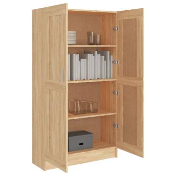 Book Cabinet Sonoma Oak - 82.5x30.5x150 cm | HipoMarket