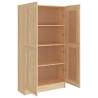 Book Cabinet Sonoma Oak - 82.5x30.5x150 cm | HipoMarket