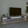 TV Cabinet with LED Lights Grey Sonoma - Stylish & Practical