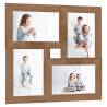 Collage Photo Frame for 4x(10x15 cm) Picture Light Brown MDF Colour light brown Size 4 x (10 x 15 cm) Quantity in Package 1 