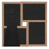 Light Brown Collage Photo Frame for 4 Photos | HipoMarket