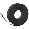 Garden Edgings 3 pcs Black - Durable Polyethylene 10m x 10cm