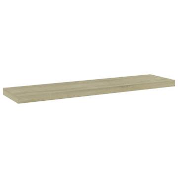 Bookshelf Boards 4 pcs Sonoma Oak - Stylish Storage Solution