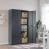 File Cabinet Anthracite 105x40x180 cm Steel Colour anthracite Quantity in Package 1 