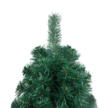 Artificial Half Pre-lit Christmas Tree with Ball Set - 150 cm