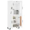 Stylish Highboard High Gloss White - Durable & Elegant Design