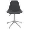 Swivel Office Chair Light Grey PP - Stylish & Adjustable