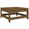 6 Piece Honey Brown Garden Lounge Set - Solid Pine Wood