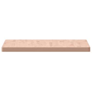 Solid Wood Beech Table Top - 80x80x4 cm | HipoMarket