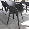 Keter Akola Outdoor Chairs - Set of 2 in Graphite