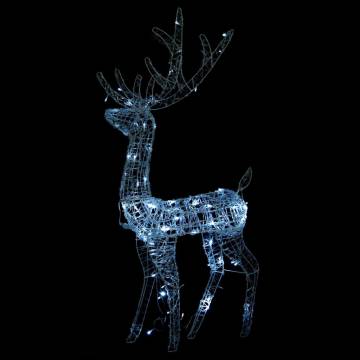 Acrylic Reindeer Christmas Decorations - 3 pcs - 120 cm