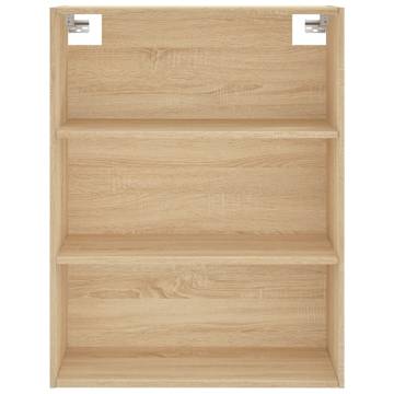 Stylish Highboard Sonoma Oak - 69.5x34x180 cm | Hipo Market