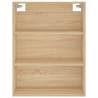 Stylish Highboard Sonoma Oak - 69.5x34x180 cm | Hipo Market