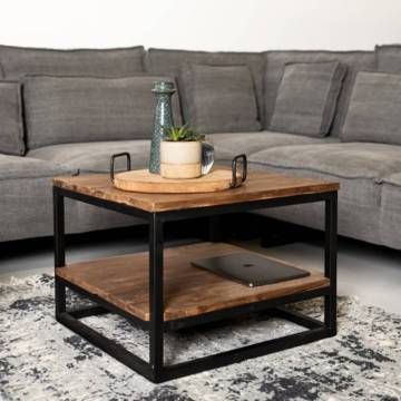 HSM Collection Coffee Table - Rustic Elegance & Functionality