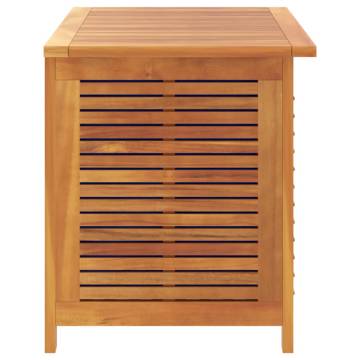 Garden Storage Box with Louver - 90x50x56 cm Solid Wood