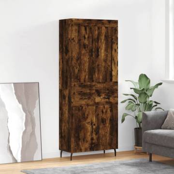 Highboard Smoked Oak | Stylish & Durable Storage Solution