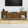 Stylish Smoked Oak TV Cabinet - 160x35x55 cm | HipoMarket