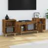 Stylish Smoked Oak TV Cabinet - 160x35x55 cm | HipoMarket