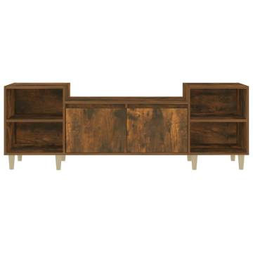 Stylish Smoked Oak TV Cabinet - 160x35x55 cm | HipoMarket