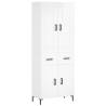 Highboard High Gloss White - Elegant Storage Solution