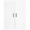 Highboard High Gloss White - Elegant Storage Solution