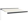 Retractable Awning Cream 3x2.5m - Durable & Stylish