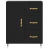 Highboard Black 69.5x34x180 cm | Stylish Engineered Wood Furniture