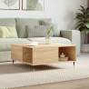 Coffee Table Sonoma Oak 80x80x36.5 cm Engineered Wood Colour sonoma oak Quantity in Package 1 