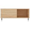 Elegant Coffee Table Sonoma Oak - 80x80 cm | Hipo Market