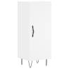 Elegant White Highboard - 34.5x34x180 cm | Hipomarket