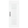 Elegant White Highboard - 34.5x34x180 cm | Hipomarket