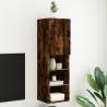 TV Cabinet with LED Lights Smoked Oak 30.5x30x102 cm Colour smoked oak Quantity in Package 1 Height 102 cm Width 30.5 cm 