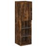 Stylish Smoked Oak TV Cabinet with LED Lights | Hipomarket