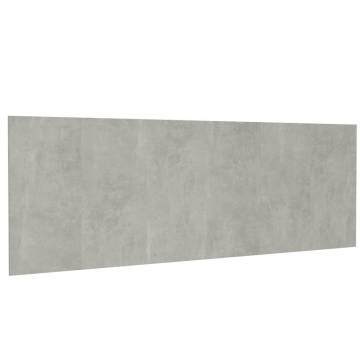 Concrete Grey Wall Headboard - Elegant Design | Hipomarket