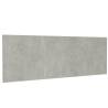 Concrete Grey Wall Headboard - Elegant Design | Hipomarket