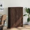 Brown Oak Book Cabinet - Stylish Storage Solution | Hipo Market