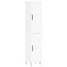 Highboard High Gloss White - Stylish Storage Solution