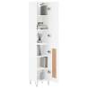 Highboard High Gloss White - Stylish Storage Solution