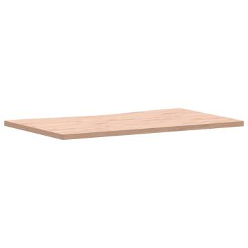 Solid Wood Beech Desk Top 100x(55-60)x2.5 cm - HipoMarket